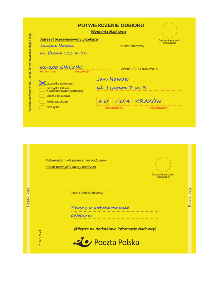 Jak Wysłać Dokument Do Urzędu Skarbowego Pocztą Polska